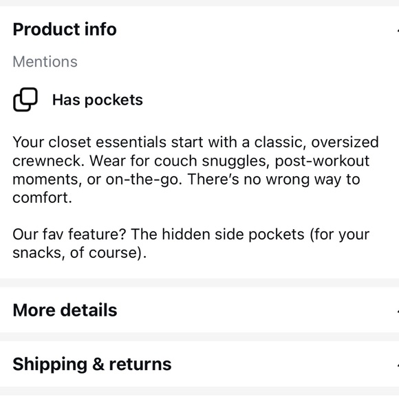 Popflex Cloud Crew Sweater - Picture 3 of 7